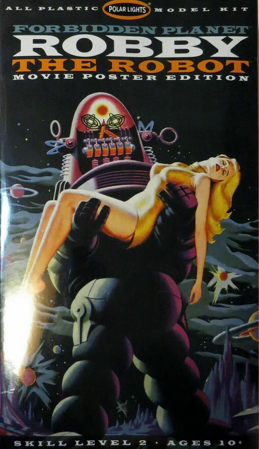 Polar Lights 1/12Forbidden Planet Robby Robot And Alyaira - PLL893