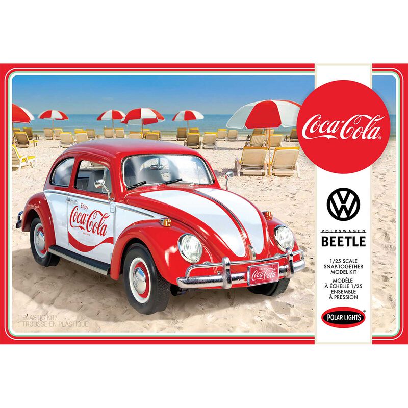 Polar Lights 1/24 Volkswagen Beetle, Coca-Cola Snap 2T - PLL960M