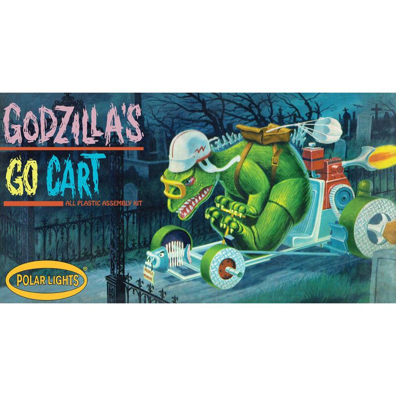 Polar Lights Godzilla's Go Cart - PLL987