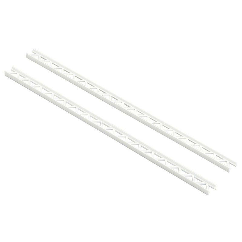 Plastruct 90653 Styrene - Open Web Trusses - Warren Style 2 pkg(2) -- 1/4 x 6"  .6 x 15.2cm