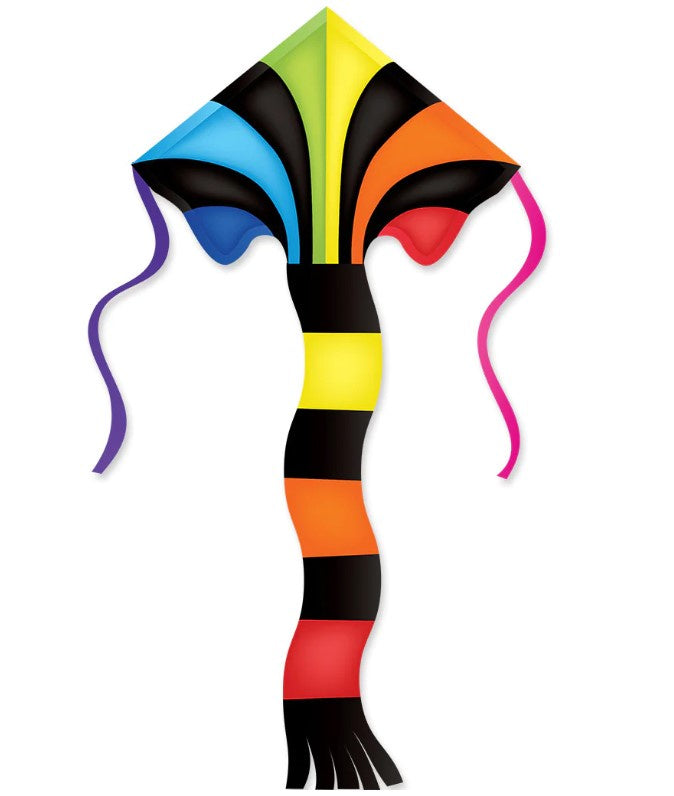 Premier Kites 46”x90” Rainbow Fountain Super Flier Polyester Kite
