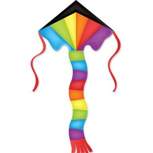 Premire Kites 46X90 RAINBOW PRISM SUPER FLIER KITE - PMR16008
