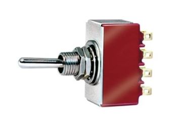 Peco PL-21 Double Throw (DT) 4-Pole Toggle Switch