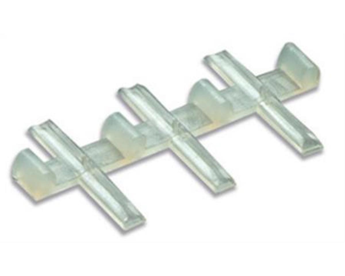 Peco Code 100 Nylon Insulated Rail Joiners -- pkg(12) - PPCSL11