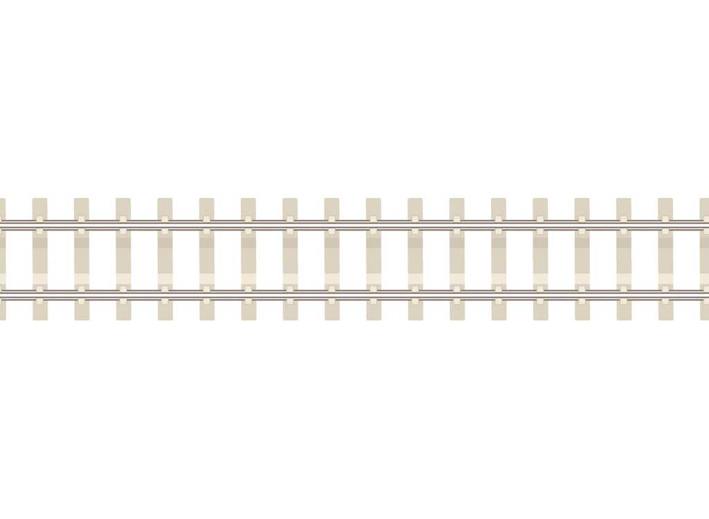 Peco Code 80 Concrete Tie Flex Track - Streamline -- 36" 91.4cm Section - PPCSL302