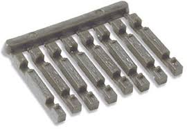Peco SL-308F N Wooden Railroad Ties - pkg(24) -- Suitable for Both Code 55 and 80