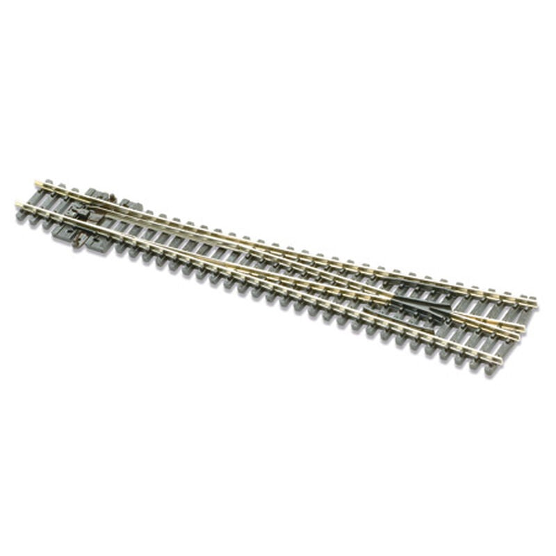 Peco SL-389 N Code 80 Turnout #8, Long, 36" Radius Diverging Route -- Left Hand, Insulfrog - PPCSL389
