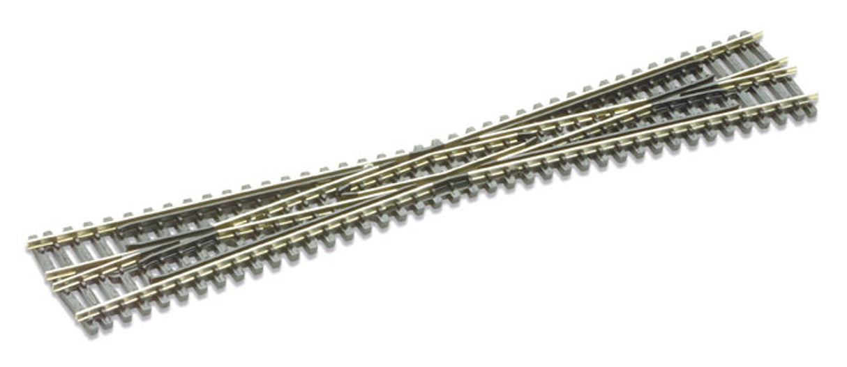 Peco SL-394 Code 80 Crossing -- Long, 8 Degrees, 7-3/8" 187mm Length - N-Scale