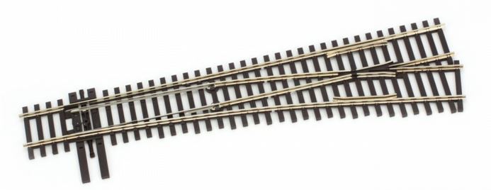 Peco North American-Style Code 83 #5 Turnout - Streamline -- Right Hand, Insulfrog - PPCSL8351