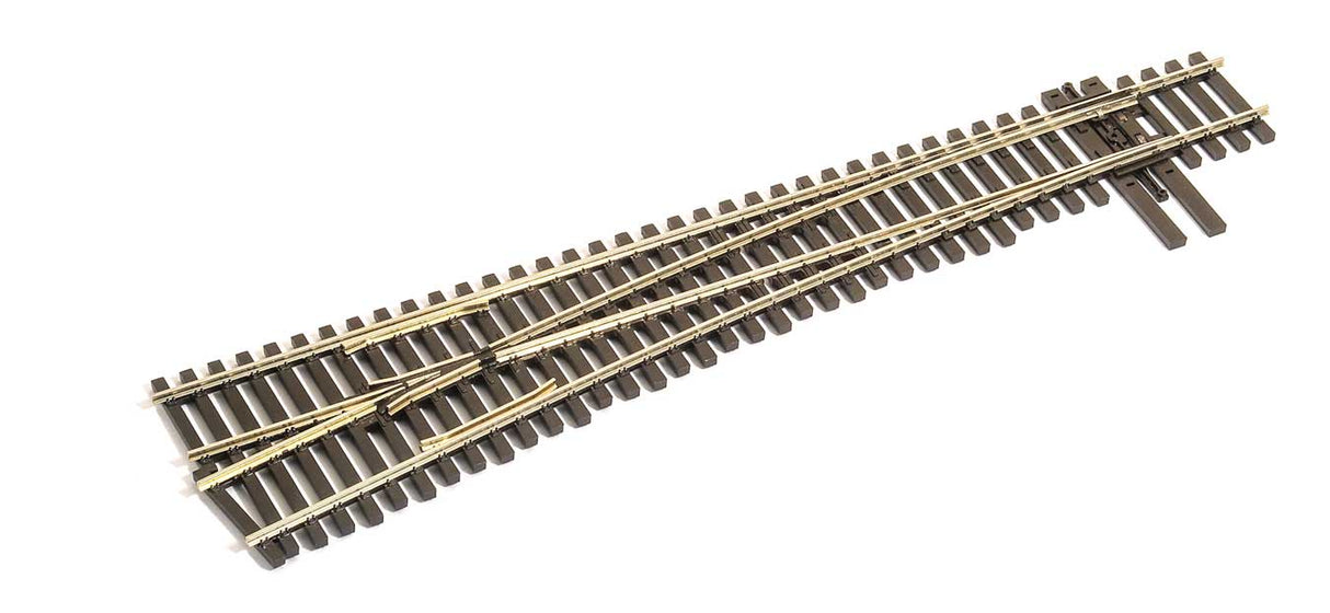 Peco North American-Style Code 83 #6 Turnout - Streamline -- Left Hand, Unifrog - PPCSLU8362