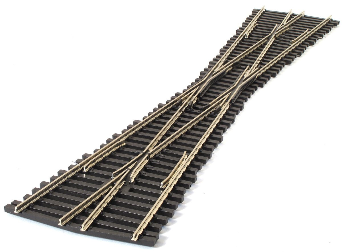 Peco SL-U8364 HO Streamline Code 83 #6 Unifrog Diamond Crossing - Nickel Silver - PPCSLU8364