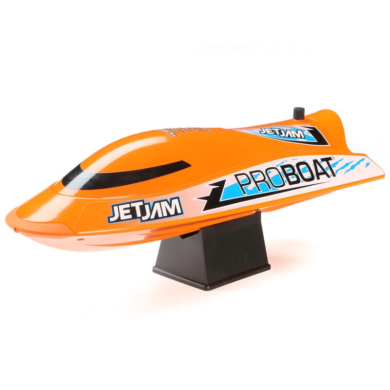 ProBoat Jet Jam 12 Pool Racer, Brushed, Orange: RTR