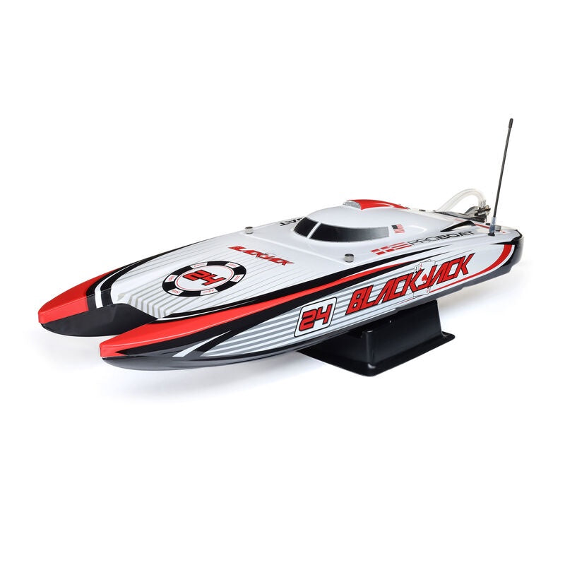 Proboat Blackjack 24" V2 Catamaran Brushless, Vegas Offshore: RTR
