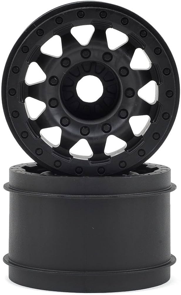 Pro-Line Racing F-11 2.8 (Traxxas Style Bead) Black Wheels (2) 17mm Hex, Stampede 4X4 Front or Rear