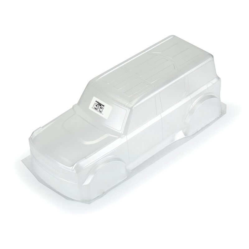 Pro-Line Racing 1/10 2021 Ford Bronco Clear Body: Granite/Vorteks - PRO359100
