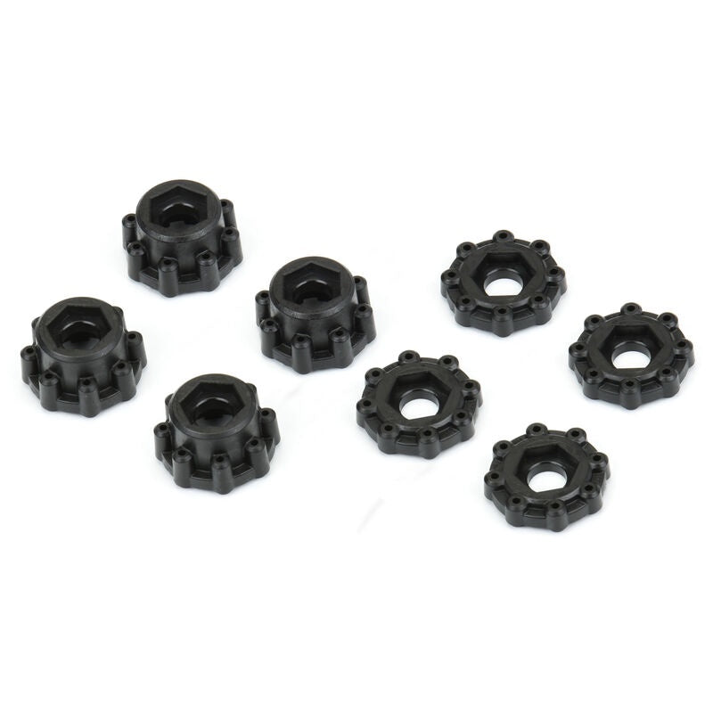 Pro-Line Racing 8x32 to 17mm Hex Adapters for 8x32 3.8" Wheels - PRO634500
