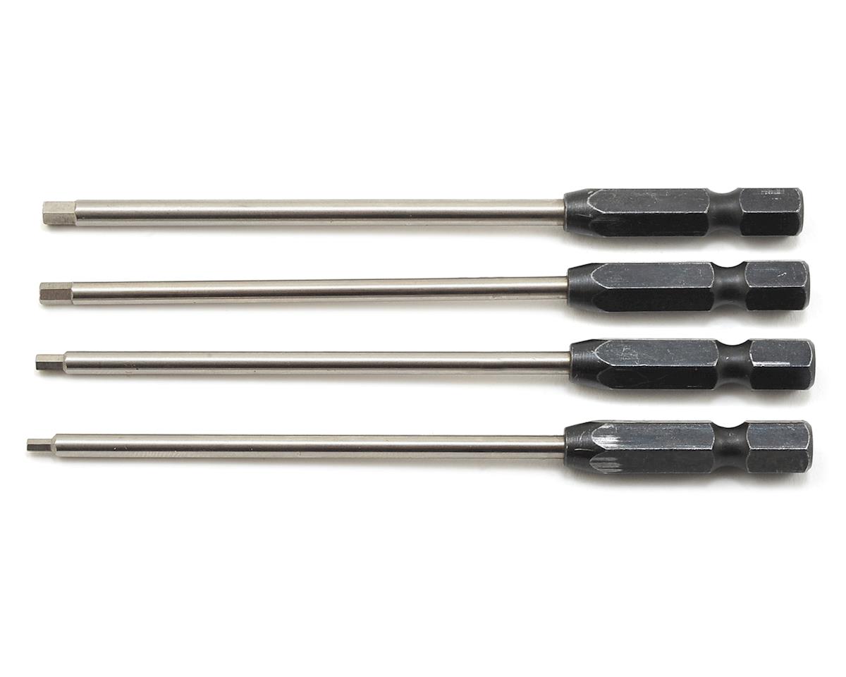 Proteck RC "TruTorque" Metric 1/4" Power Drill Tip Set (4) (1.5, 2.0, 2.5, 3.0mm) - PTK8243