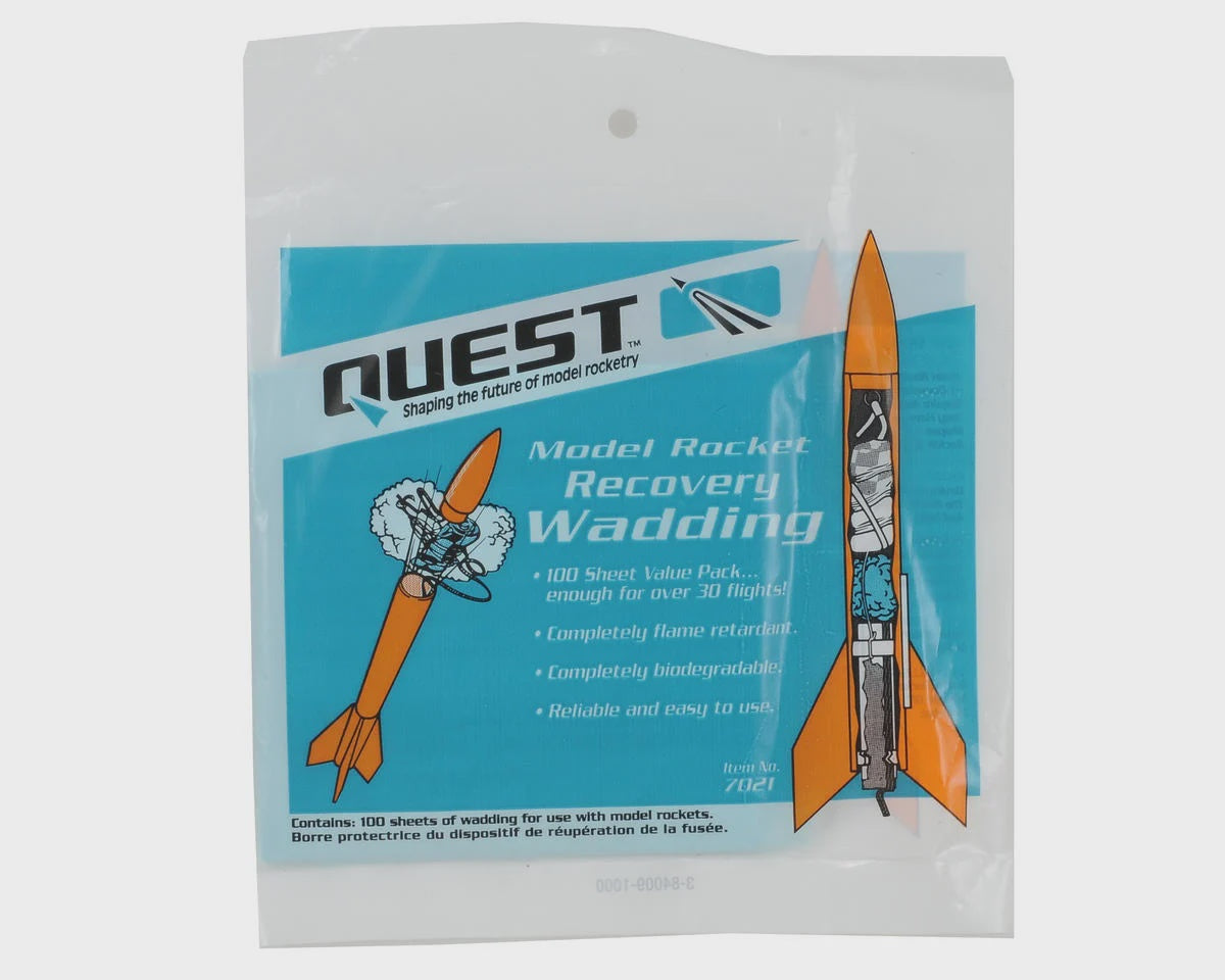 Quest Recovery Wadding (100 Sheets)