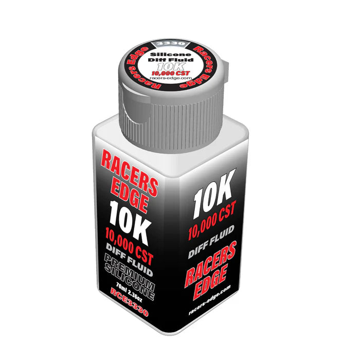 Racers Edge 10,000cSt 70ml 2.36oz Pure Silicone Diff Fluid - RCE3330
