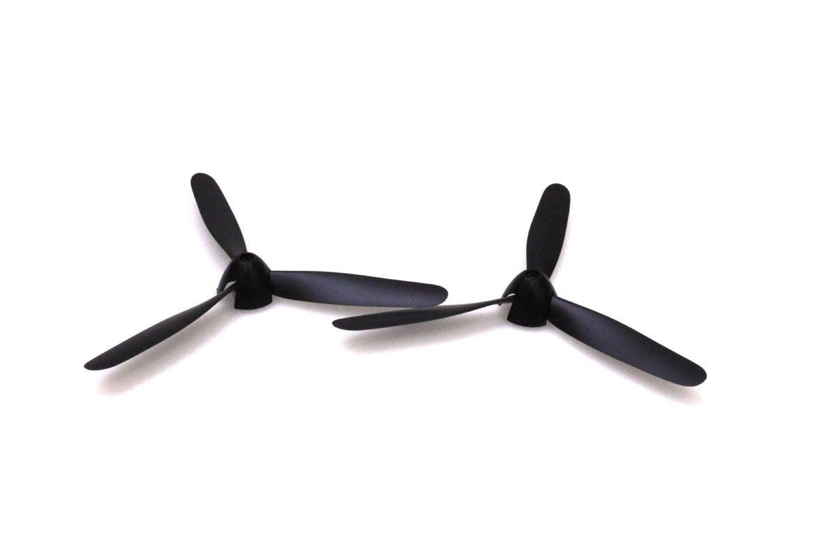 Rage RC 3-Blade Propeller & Spinner Set (2); Bf 109 - RGRA1337