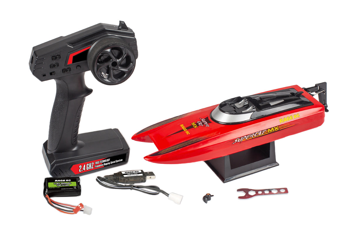 Rage RC SUPERCAT MX RTR BOAT - RGRB1131