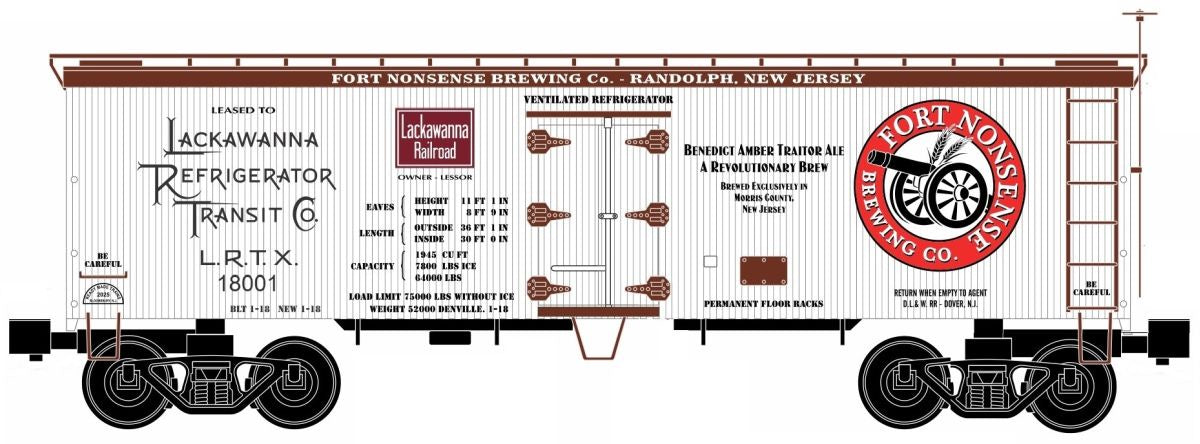 Ready Made Trains O Woodside Reefer Ft. Nonsense Beer