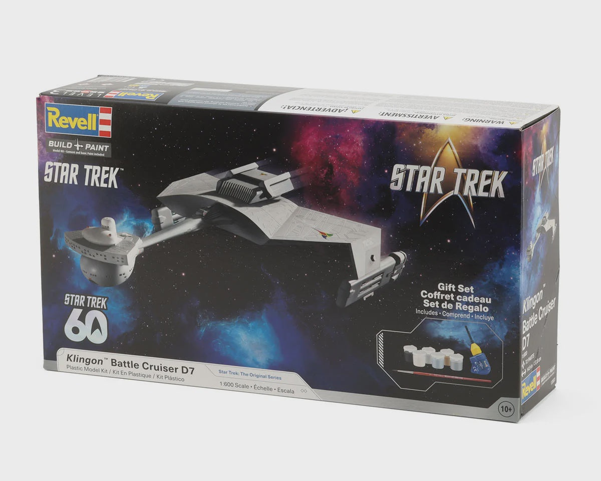 Revell 1/600 Star Trek™ Klingon™ Battle Cruiser D7 Plastic Model Kit