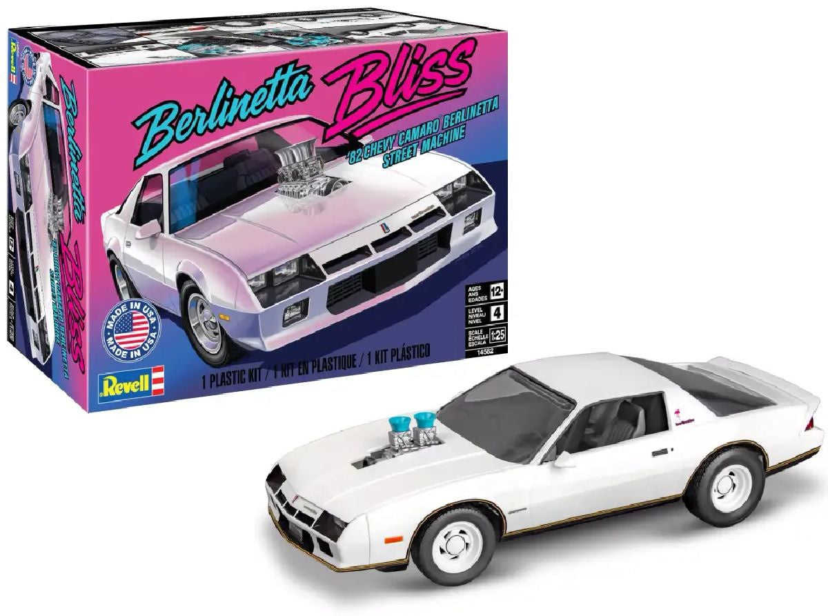 Revell ’82 Camaro Berlinetta Street Machine Skill 4 Plastic Model Kit