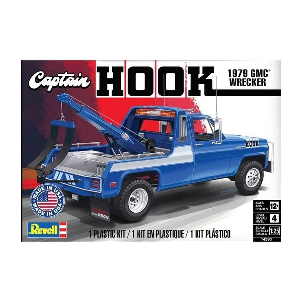 Revell 1/25 Captain Hook 1979 Gmc Wrecker Skill 4