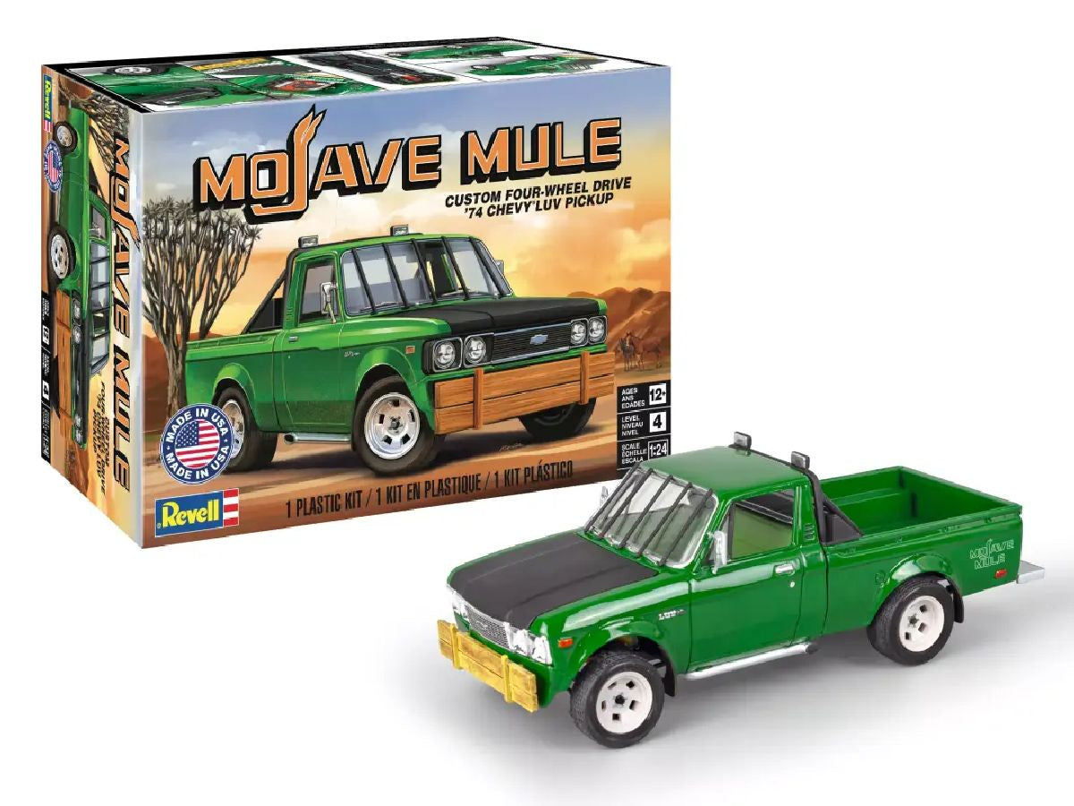 Revell Mojave Mule ’74 Chevy Luv Pickup Skill 4 Plastic Model Kit