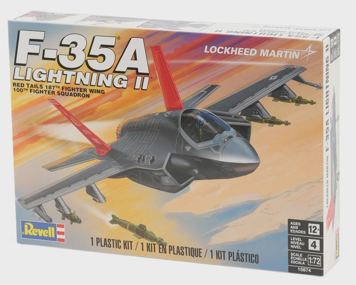 Revell 1/72 Lockheed Martin F-35A Lightning II Plastic Model Kit