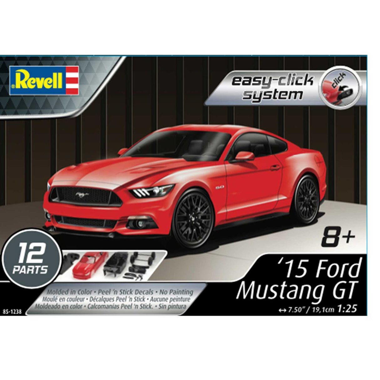 Revell 1:25 2015 Ford Mustang GT - RMX851238