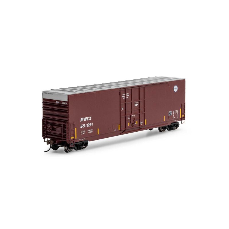 Roundhouse - HO 50' High-Cube Smooth Side Box Car, MWCX #551091 - RND-1183