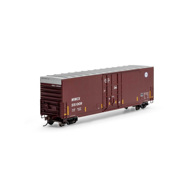Roundhouse - HO 50' High-Cube Smooth Side Box Car, MWCX #551009 - RND-1185