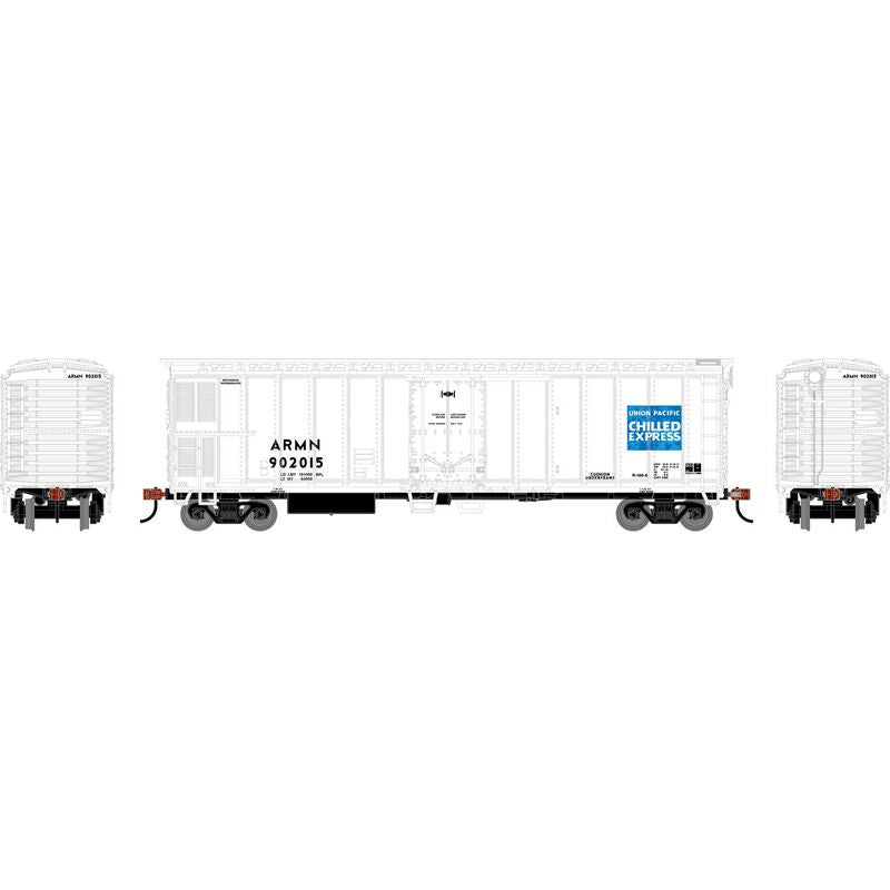 Roundhouse HO 50' Smooth Side Mechanical Reefer, ARMN #902015