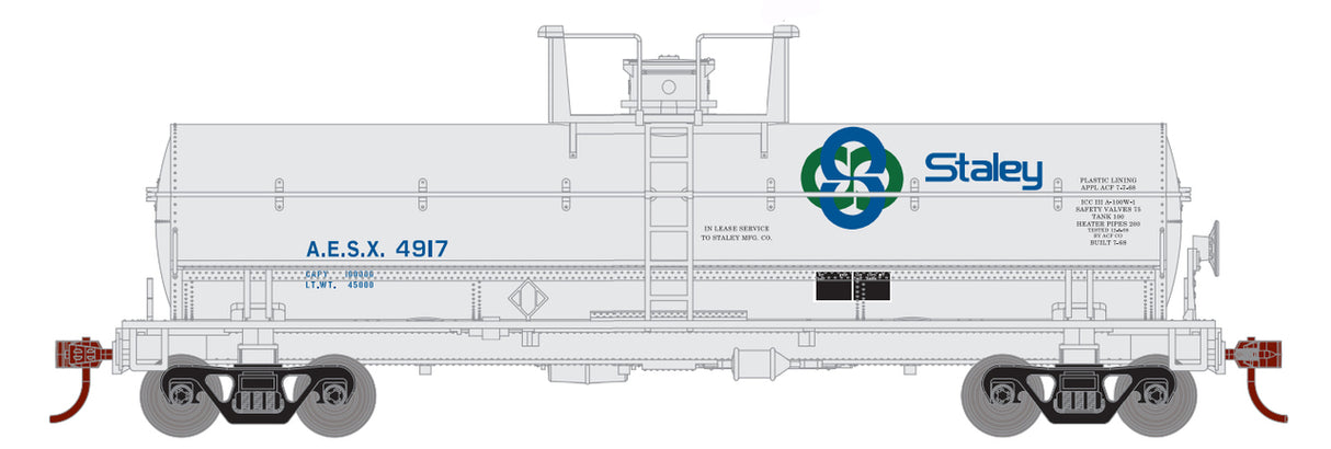 Roundhouse HO Chemical Tank, Staley #4925 - RND1127