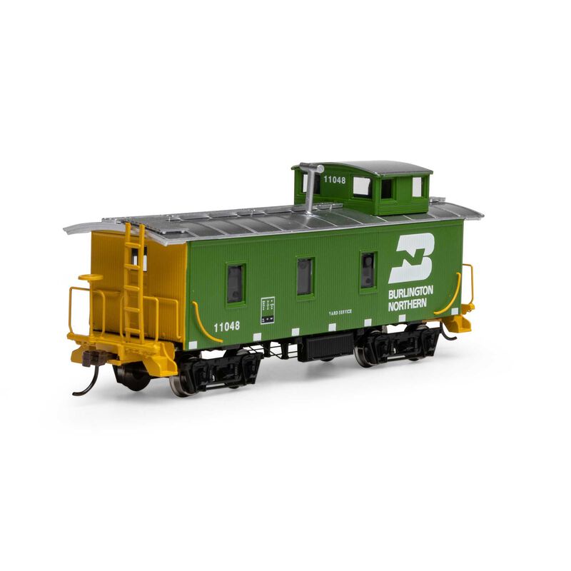 Roundhouse HO 30' 3-Window Caboose, BN #11048 - RND11714