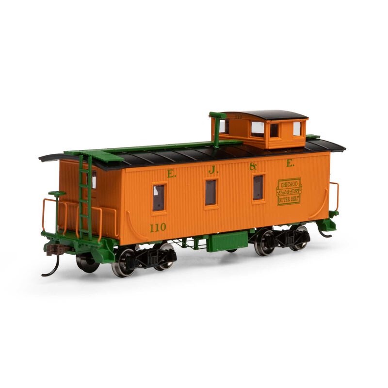 Roundhouse HO 30' 3-Window Caboose, EJ&E #110 - RND11715