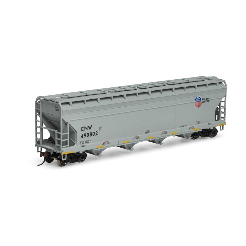 Roundhouse HO ACF 5250 CF Hopper, UP/C&NW #490802 - RND1204