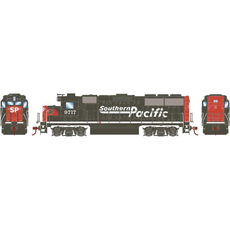 Roundhouse HO GP60 w/DCC Decoder, SP #9717 - RND12655
