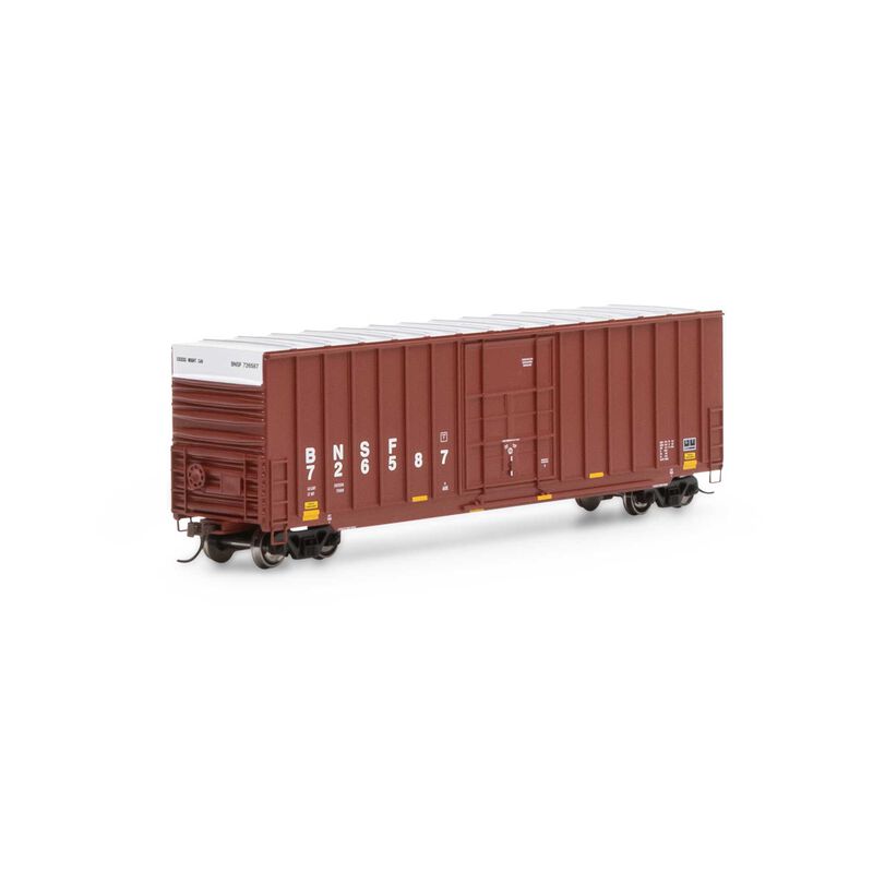 Roundhouse HO 50' Ext Post High Cube Plug Box, BNSF #726587 - RND1510