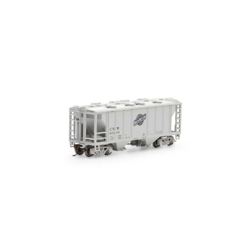 Roundhouse HO PS-2 2003 2-Bay Covered Hopper, C&NW #95305 - RND2390