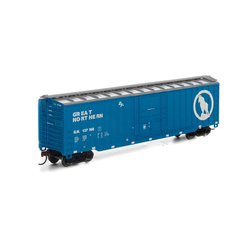 Roundhouse HO 50' OB Plug Door Box, GN #137368 - RND40146