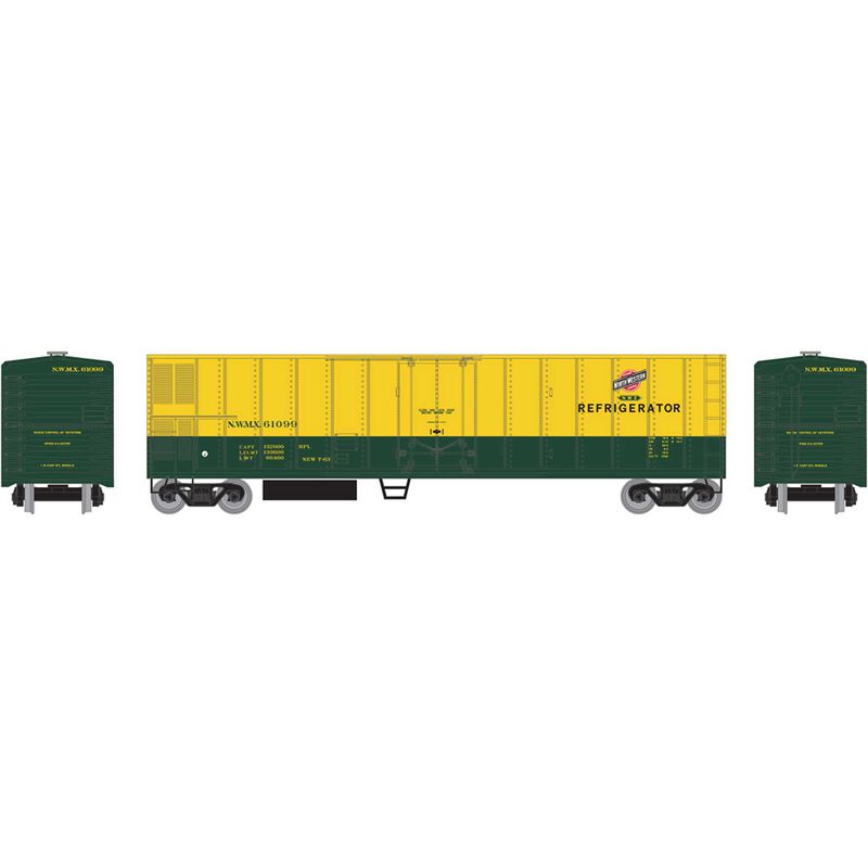 Roundhouse HO 50' Smooth Side Mechanical Reefer, C&NW #61099 - RND71664