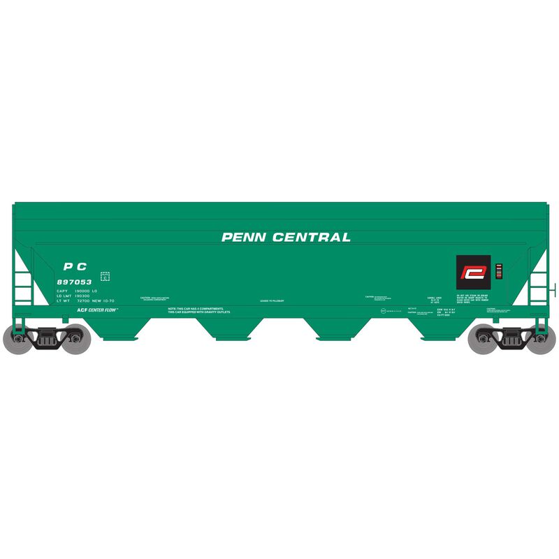 Roundhouse HO ACF 5250 Centerflow Hopper, PC #897053 - RND7228