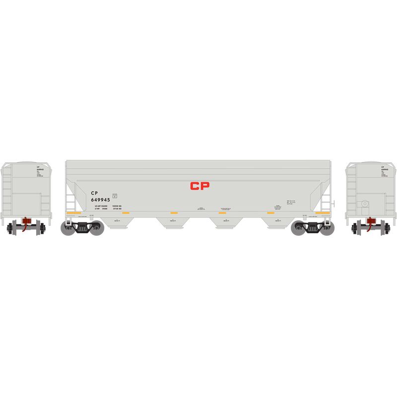Roundhouse HO ACF 5250 Centerflow Hopper, CPR #649945 - RND7244