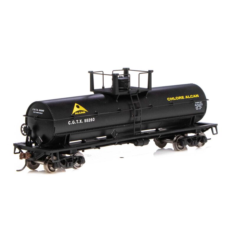 Roundhouse HO Chemical Tank, CGTX/Alcan Limited #55260 - RND72989