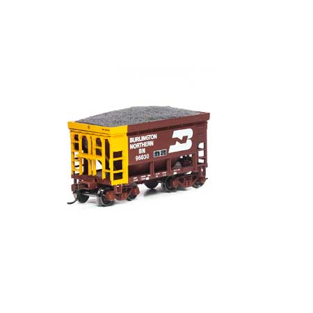 Roundhouse HO 24' Ribbed Ore Car w/Load, BN #96030 - RND87118