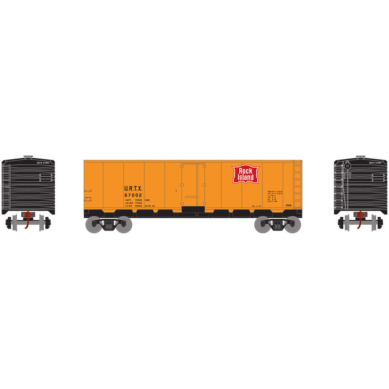 Roundhouse HO 40' Steel Reefer, RI #67002 - RND87893