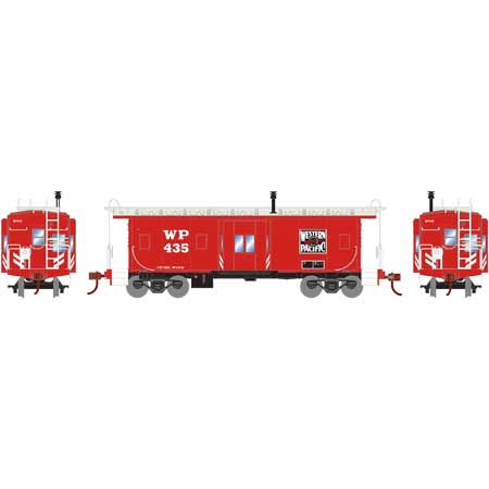 Roundhouse HO Bay Window Caboose, WP #435 - RND90182
